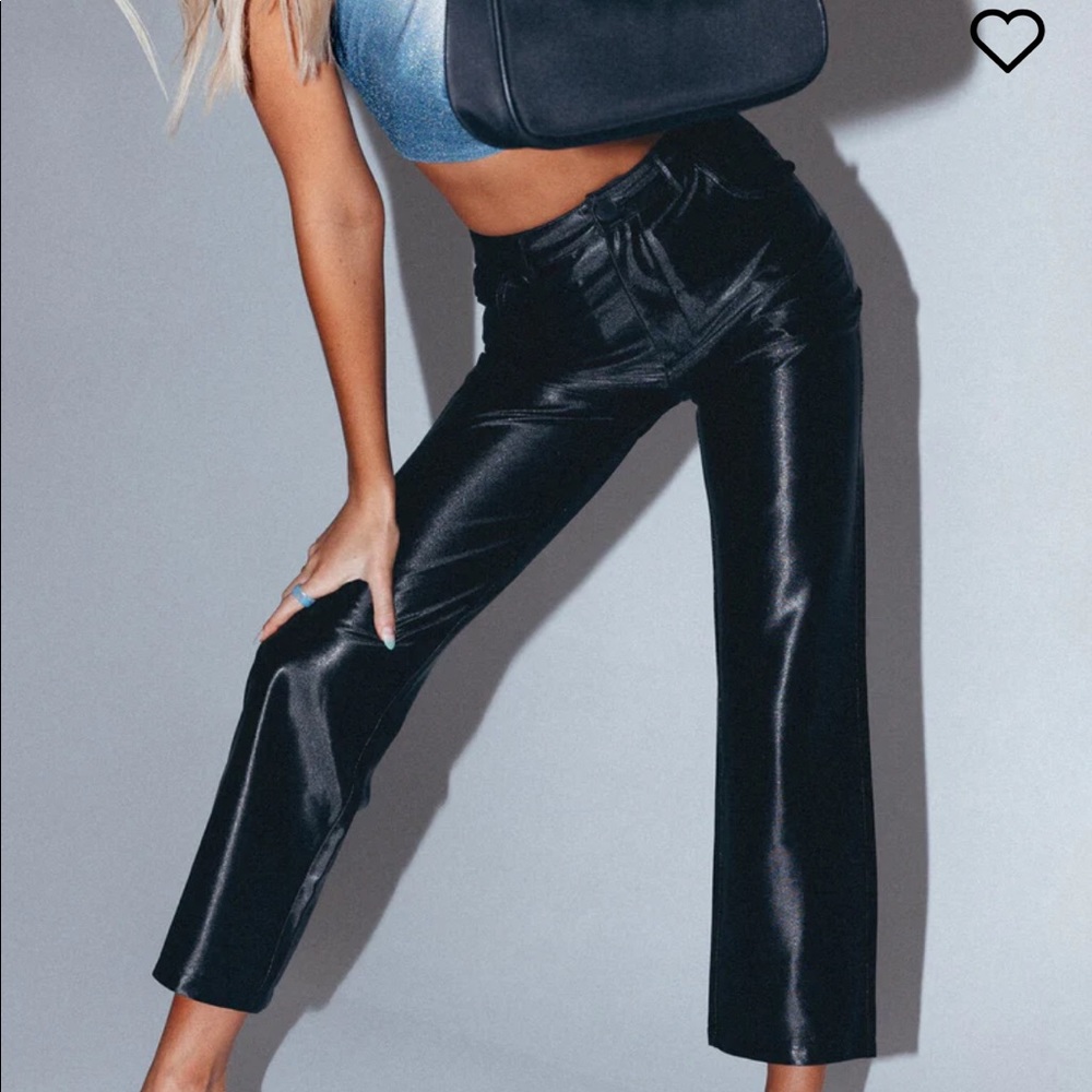 NWOT Princess Polly Martha shiny suit pants